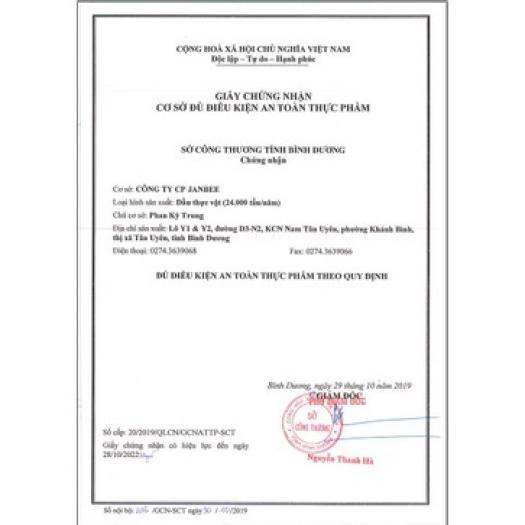 Dầu Đậu Nành Janbee 5L