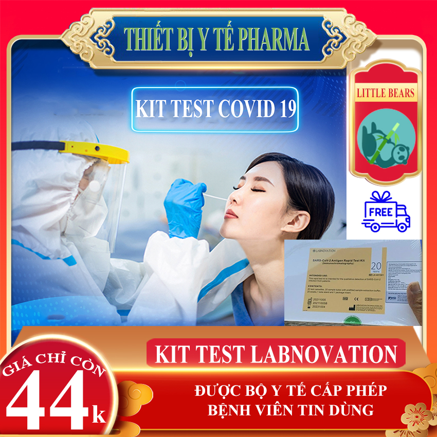 Kit Test Covid 19, Kit Test Nhanh Covid 19 Labnovation Little Bears Được Bộ Y Tế Cấp Phép Được Các B