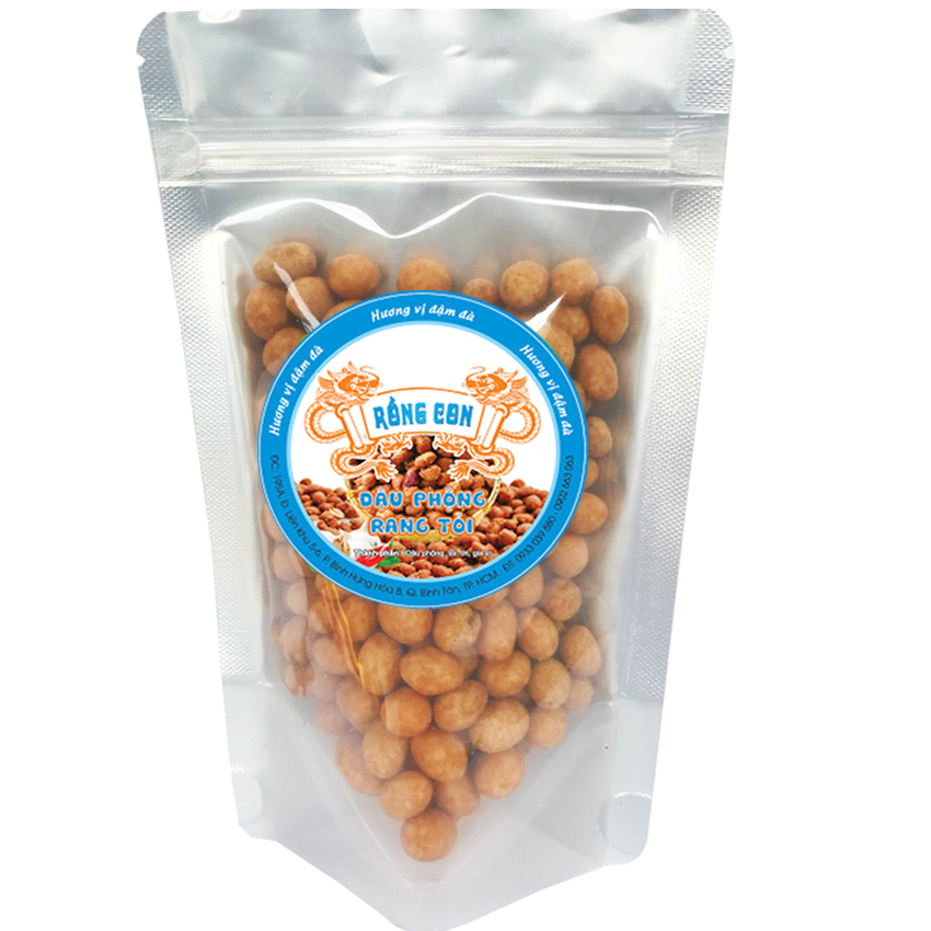 Gói đậu phộng nước cốt dừa 100g thơm ngon, giòn, béo rồng con