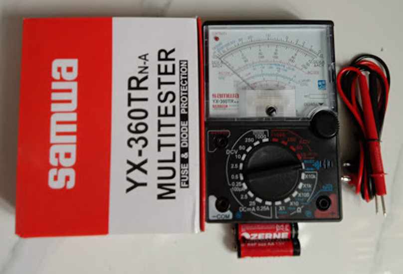 Đồng hồ đo kim vạn năng VOM YX360TR (Đen phối trắng)