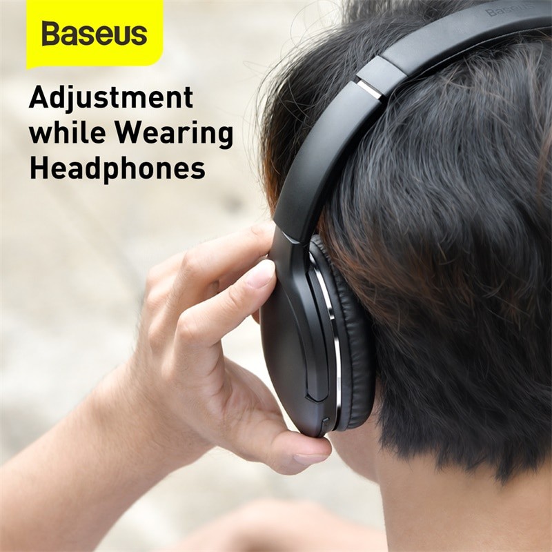 tai nghe trùm tai không dây cao cấp baseus encok wireless headphone d02 pro (bluetooth 5.0, wireless hifi) 7