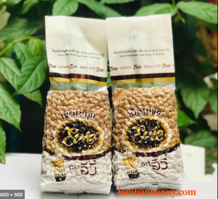 Trân châu đen, chân châu đường đen Evie Thái Lan Gói 1 Kg, nguyên liệu trà sữa hạt chân châu freere ship Trân Châu Đường Đen Caramen Evie Thái Lan Gói 1Kg, Trân Châu Đen, Hạt Trân Châu