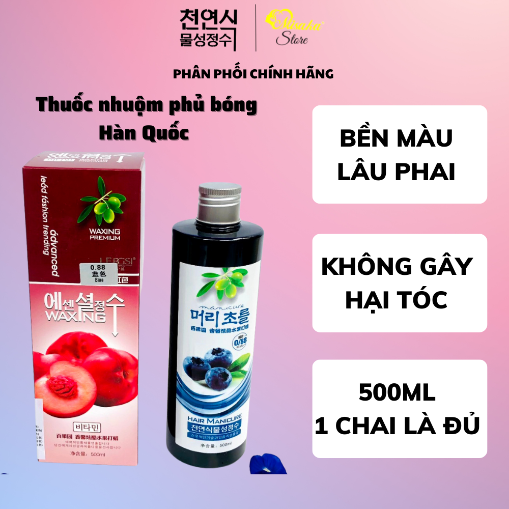 Nhuộm màu phủ bóng trái cây Hàn Quốc -  500ml