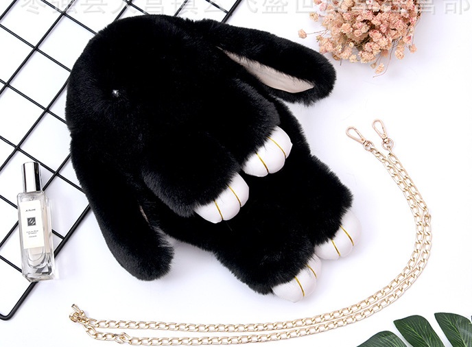 Túi lông đeo chéo hình thú cưng siêu đáng yêu