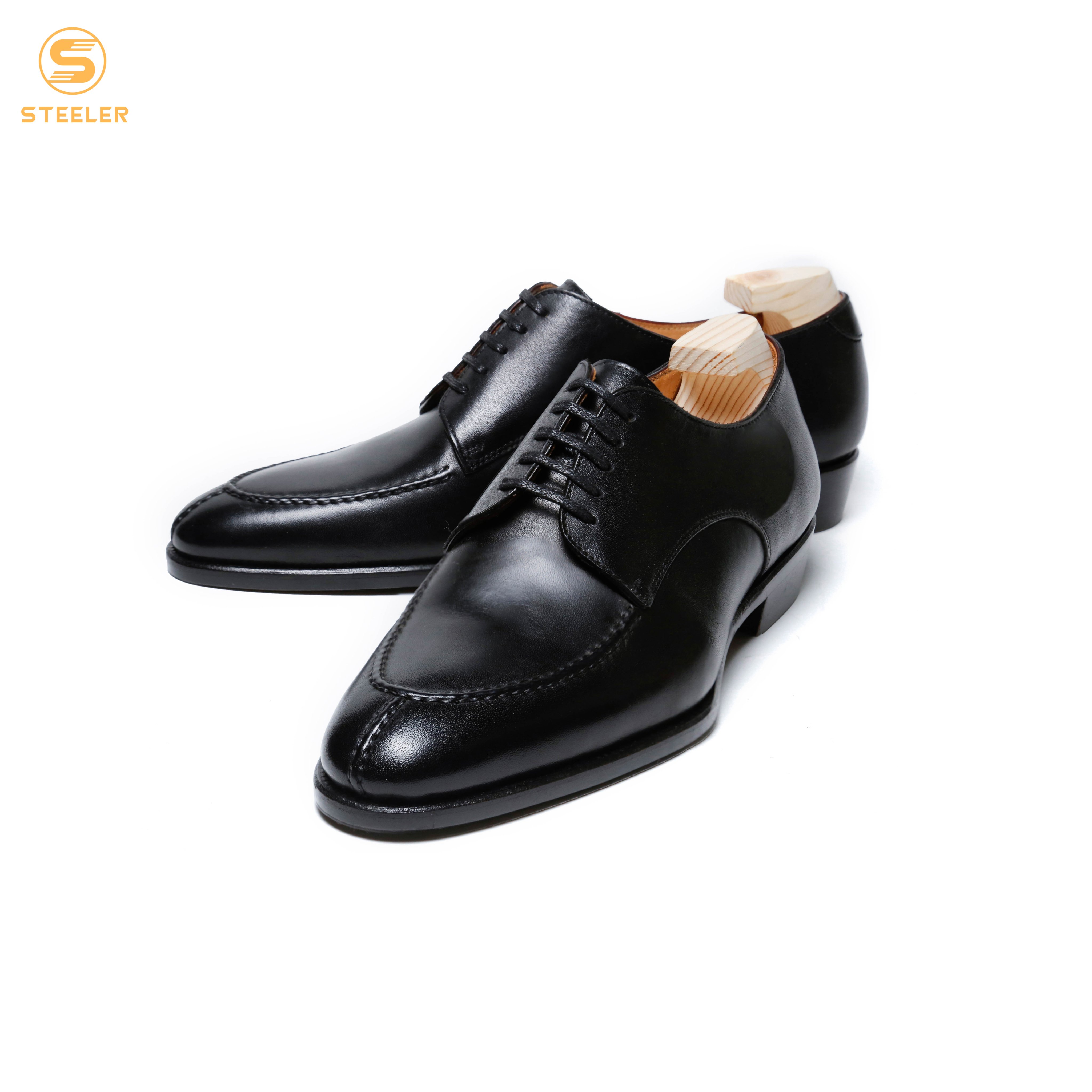 Giày tây nam da bò Derby Split Toe- phong cách santorial công sở lịch lãm. Thương hiệu Alain Shoemaker.
