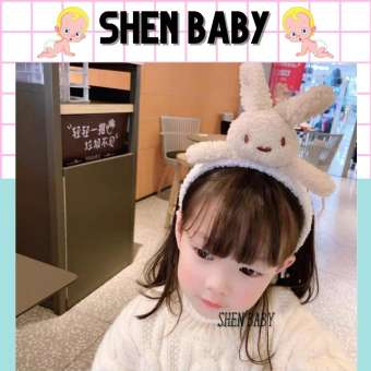Bờm cài tóc kiểu dáng thỏ bông, gấu bông dễ thương cho bé Mica baby KT11