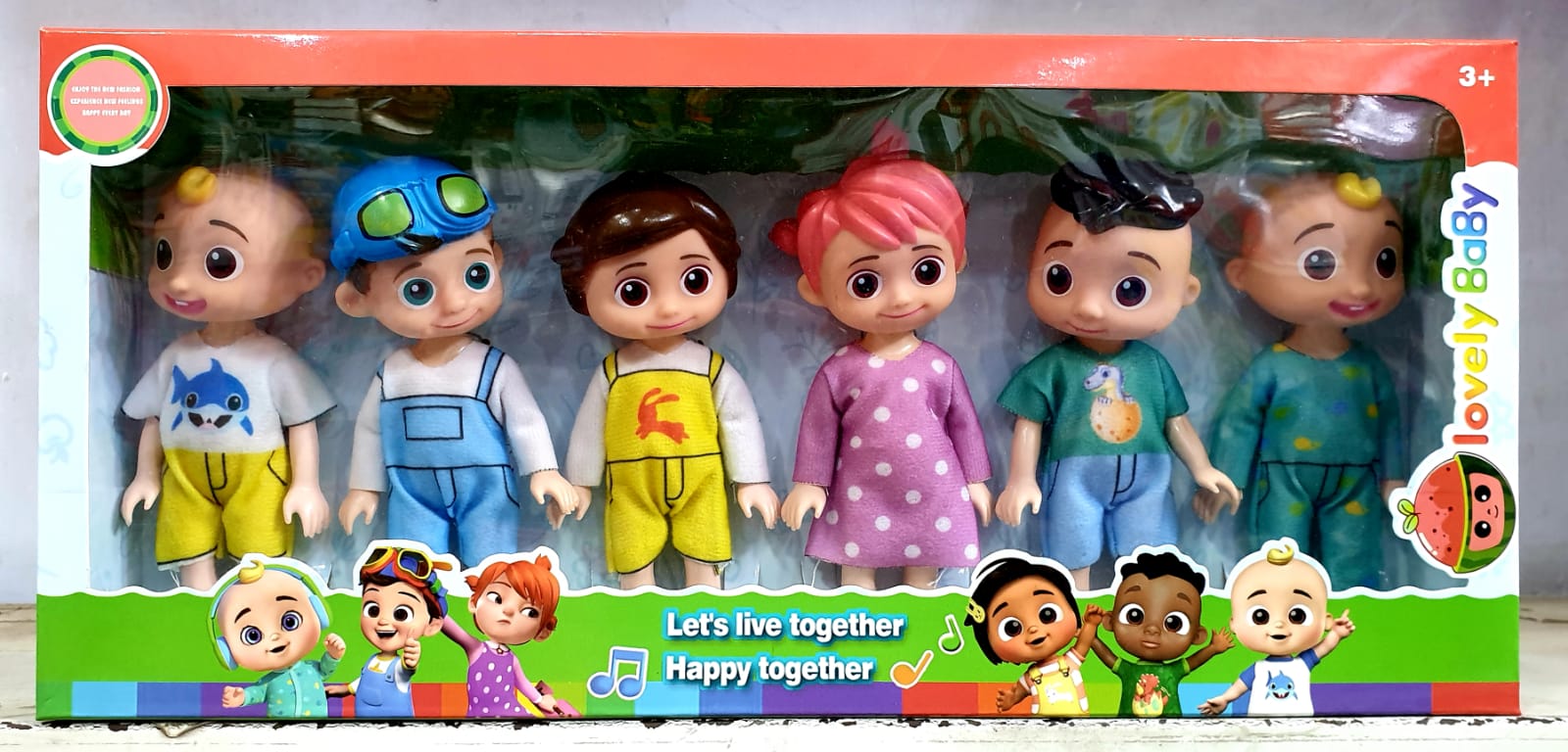 Coocomelon Character Friends &Amp; Family, 6 Figure Pack - Toys For Babies And Toddlers - 6 Inch 12 Coocomelon Character Friends &Amp; Family, 6 Figure Pack - Toys For Babies And Toddlers - 6 Inch