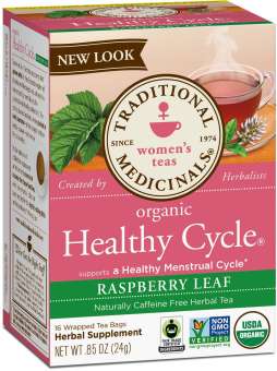 Organic Healthy Cycle Tea Raspberry Leaf - Trà hữu cơ lá mâm xôi
