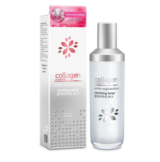 Gambar Collagen By Watsons White Regeneration Clarifying Toner (130ml)