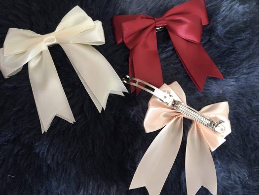 Kẹp Tóc Nơ Đẹp Phong Cách Tiểu Thư Xinh Xắn