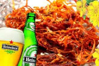 500g khô bò xé sợi loại ngon (heo giả bò)