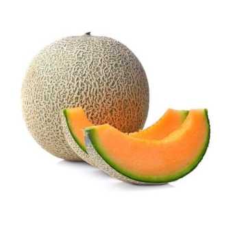 Dưa Lưới Tròn Ruột Cam Giòn Ngọt Thanh Mát - Trái 1 - 1.2 Kg - Foodmap Fruits