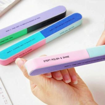 Bộ Dũa Móng Tay Nhiều Mặt Miếng Bọt Biển Đánh Bóng Dũa Móng Tay Thanh Cát Dụng Cụ Làm Móng Dụng Cụ Làm Móng Nghệ Thuật