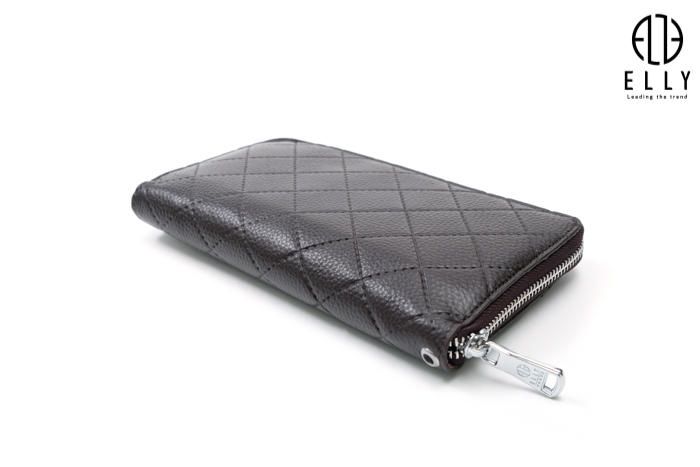 Ví nam cầm tay da thật ELLY HOMME – EVM17
