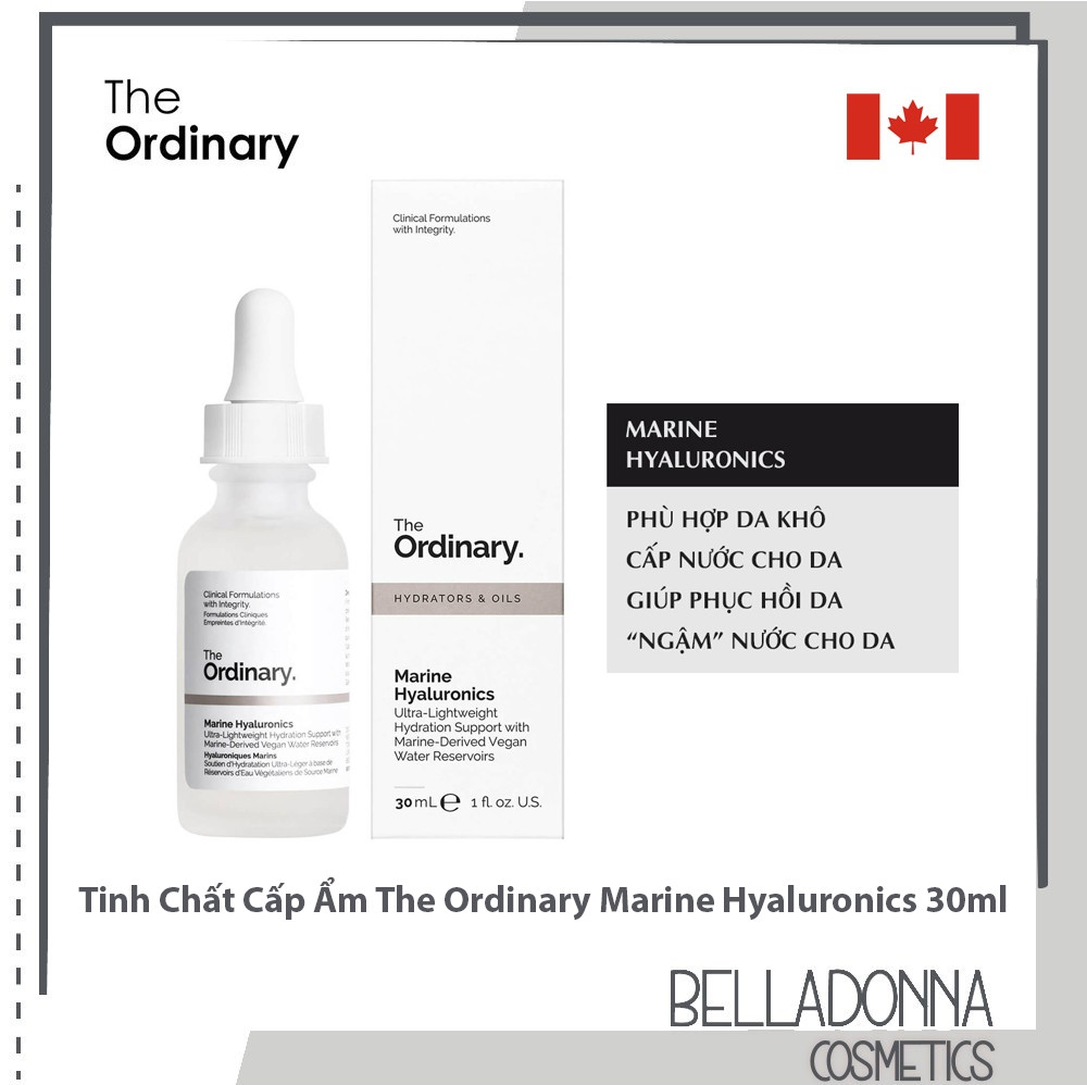 Tinh Chất Cấp Ẩm The Ordinary Marine Hyaluronics 30ml