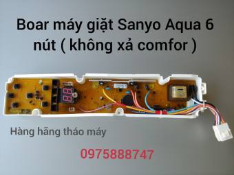 Boar máy giặt Sanyo - Aqua 6 phím - không xả comfor