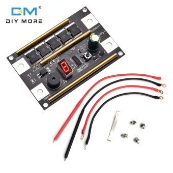 Diymore Máy Hàn Điểm 5MOS Pin Lithium 12V 18650 Tiện Dụng Bo Mạch Chủ Máy Hàn Điểm Pin Tự Làm Với 9 Bánh Răng Điều Chỉnh Công Suất