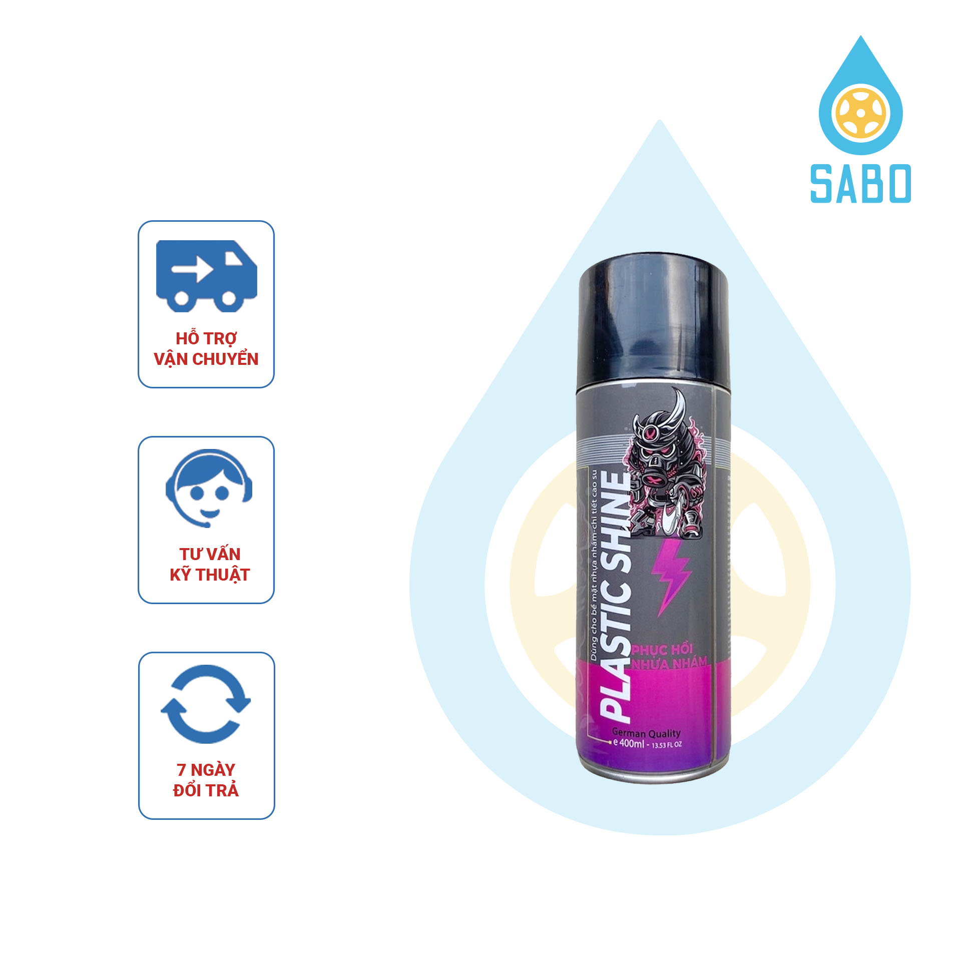 Phục hồi nhựa nhám spray king, chai xịt phục hồi nhựa nhám Sprayking giá rẻ-Sprayking-