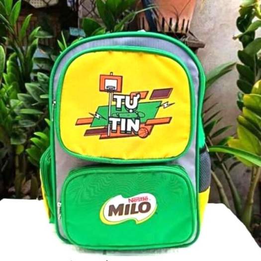 Balo Milo cho bé  . Hàng khuyến mãi của sữa MILO.