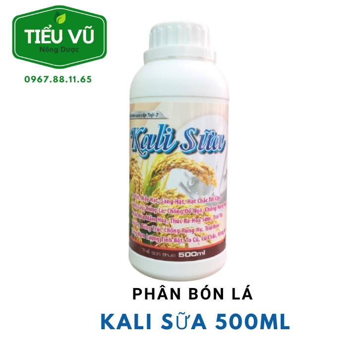 Phân bón lá Kali Sữa – siêu to trái, ngọt trái, bóng trái 500ml