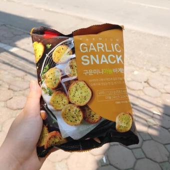 Bánh mì bơ tỏi sấy Hàn Quốc đen 2