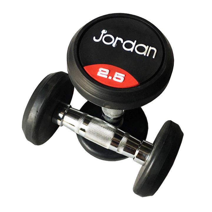 Tạ tay cao su Jordan 2.5kg cao cấp