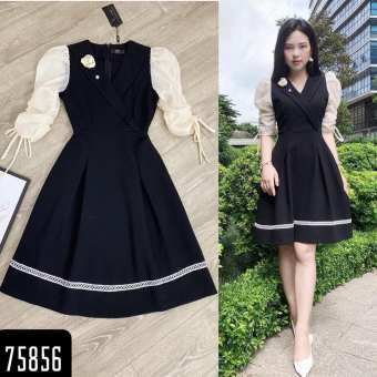 ĐẦM XÒE UMI TAY LỠ DỰ TIỆC SIÊU DỄ THƯƠNG