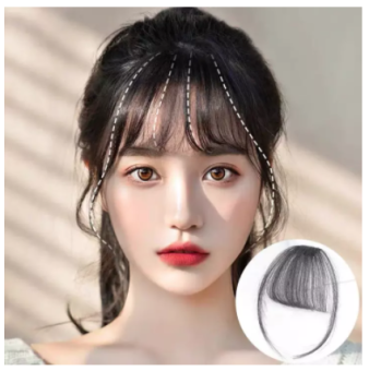 Tóc mái thưa hàn quốc , làm bằng tóc tơ.