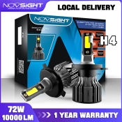 Novsight LED Car Headlight Bulbs - 72W, 10000LM,