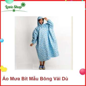 Áo Mưa họa tiết vải dù - cao cấp