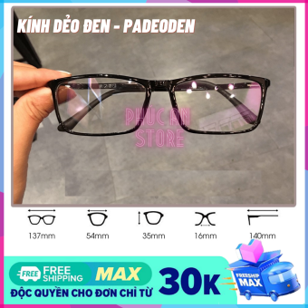 Mắt Kính Giả Cận Gọng Dẻo Nam Thời Trang Hàn Quốc Mới - Gọng Kính Nhựa Dẻo Nhẹ & Bền Bỉ Tròng Kính Nhựa Cứng Không Độ - Top Yêu Thích tại Phúc An Store