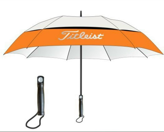 Dù, Ô Golf titleist Chất Liệu Vải Dù Chống Nước Tốt, Thiết Kế 2 Tầng Giúp Thoái Khí Chống Cản Gió