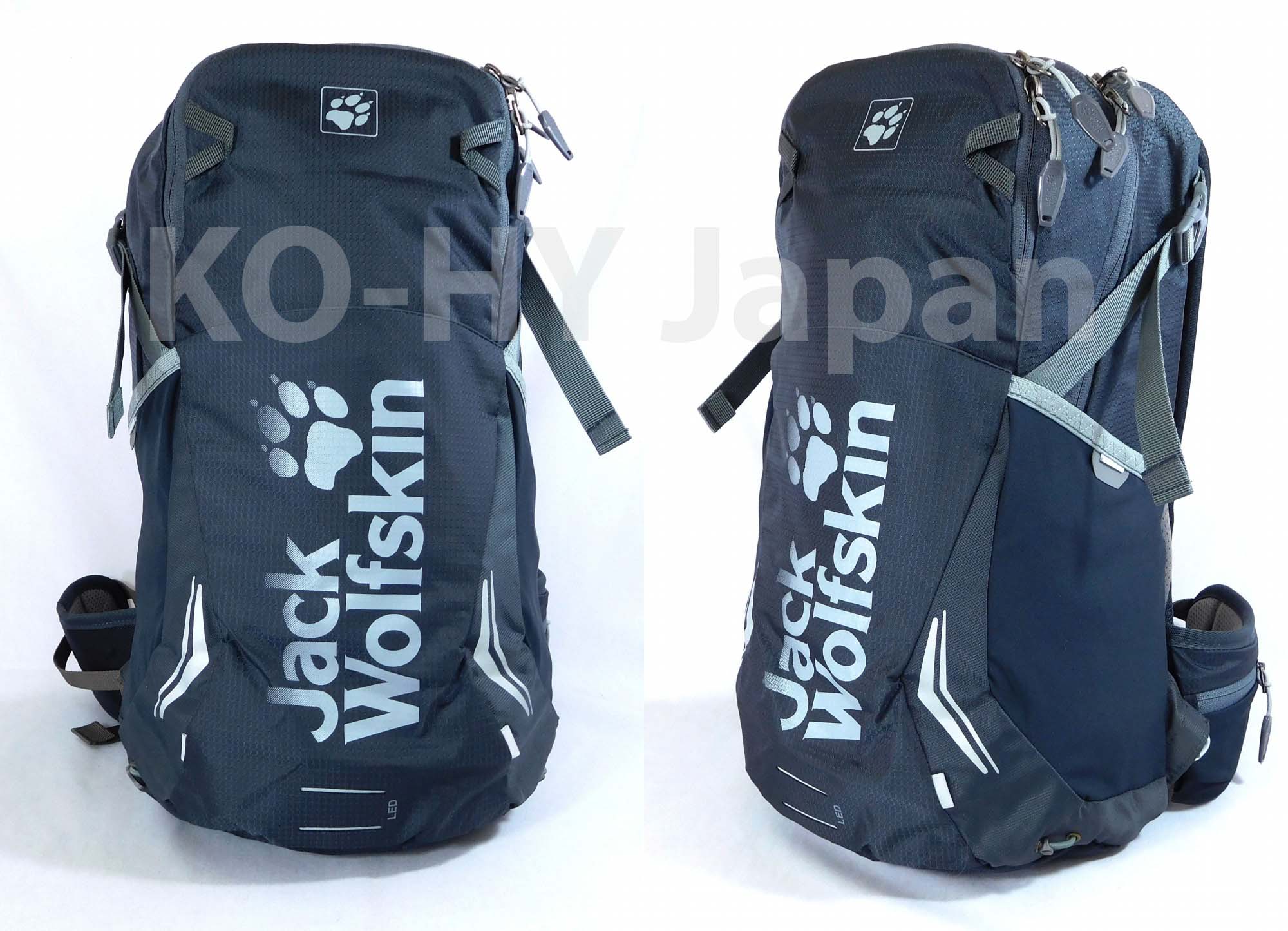 Balo Du Lịch Jack Wolfskin 18L with Hydration system & Rain cover có tác dụng thoáng khí và áo trùm mưa