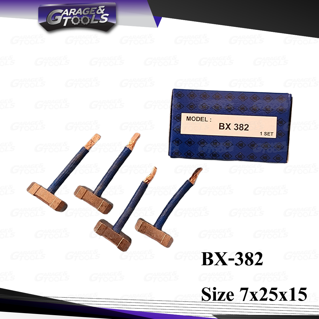 ถ่านไดสตาร์ท BX-382 TOYOTA TIGER, D4D 1.8kw 1กล่อง มี 4ก้อน (ยี่ห้อ NB) ราคา 95 บาท*ส่งฟรี