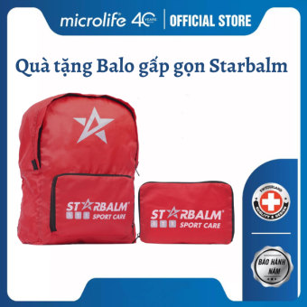 Quà tặng Ba lô gấp gọn Starbalm tiện lợi, siêu nhẹ