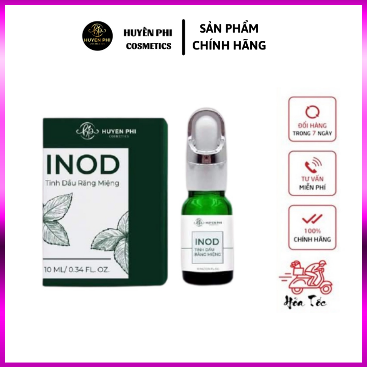 Tinh dầu hôi miệng INOD Chính hãng Huyền Phi sạch hôi miệng, ngăn ngừa sâu răng các vấn đề về răng miệng