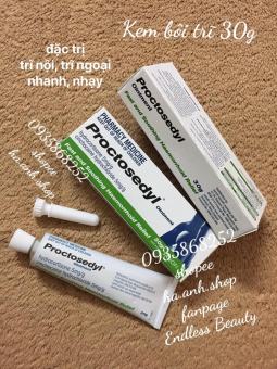 PROCTOSEDYL KEM BÔI TRĨ 30g