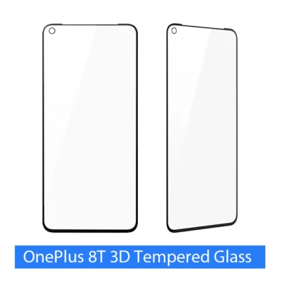 Original OnePlus 8T Case Sandstone Karbon Bamper Case Protective Case 3D Tempered Glass Screen Protector For One Plus 8T 8 T (2)