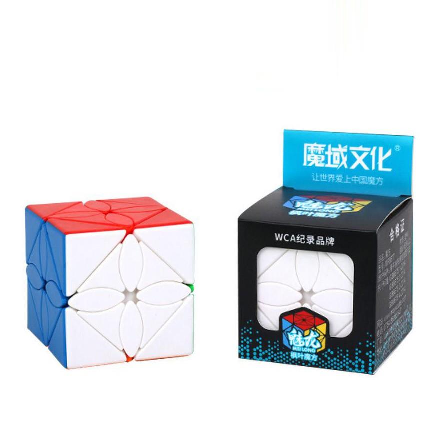 Rubik Biến Thể MeiLong Ivy Skewb Maple Leaf Skewb Stickerless Rubik Biến Thể