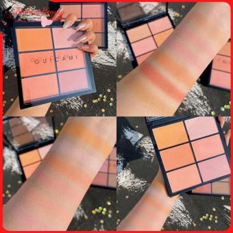 Bảng phấn má hồng Guicami, phấn má hồng 6 ô tông hồng cam đào nội địa trung F41 MS 839 [ MakeupBeauty_Store ]