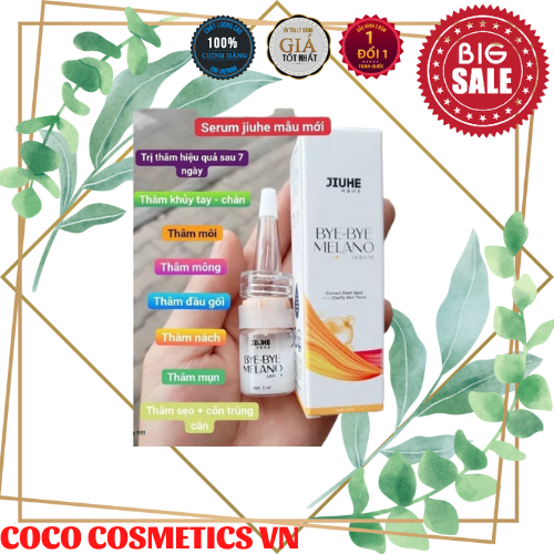 Serum jiuhe acne extra 5ml - giảm mụn, mờ thâm, làm sáng, chống oxy hóa, tái tạo da | hàng chính hãng