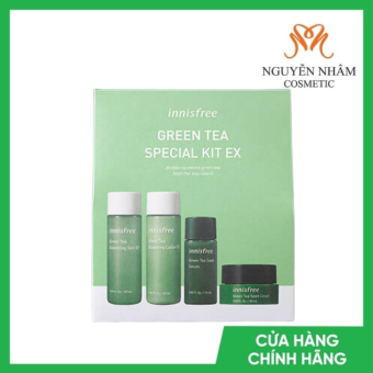 Set dưỡng trà xanh mini Innisfree Green tea special kit EX