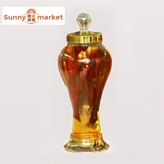 Bình thuỷ tinh ngâm sâm Phú Hòa dung tích 2 lít không van