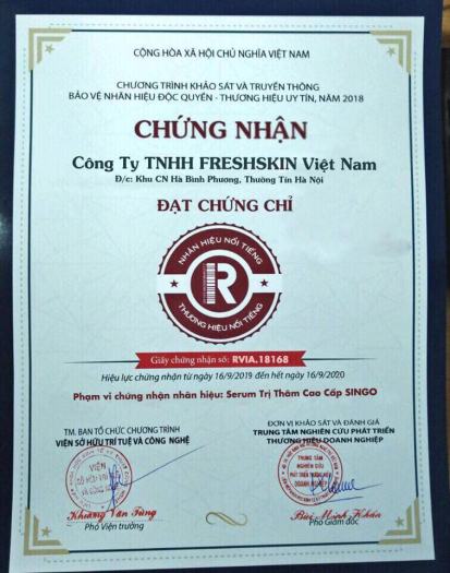 Serum Singo - làm mờ vết thâm mắt, thâm mụn, thâm bỏng...