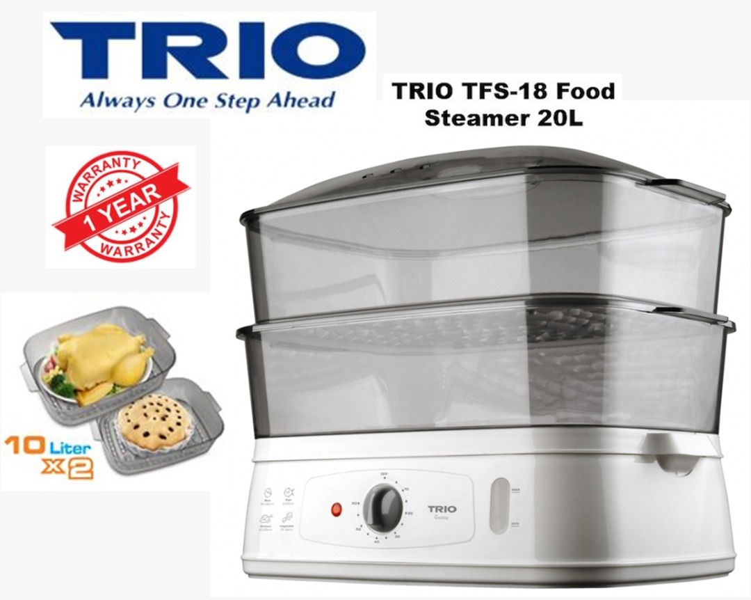 TRIO 20L Food Steamer TFS-18