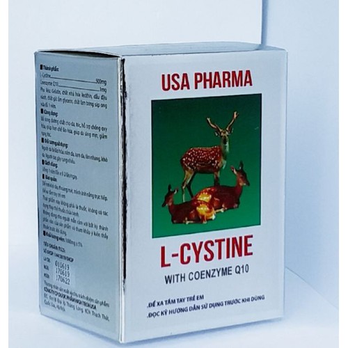 L Cystine -làm đẹp da, giảm rụng tóc Hộp 60