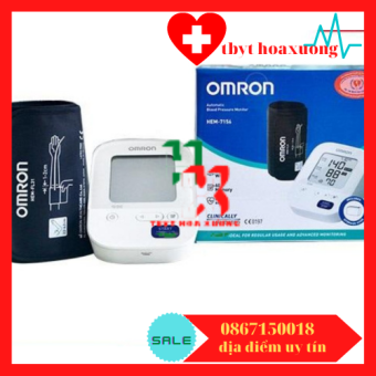 Máy đo huyết áp Omron Hem 7156,tặng bộ đổi nguồn chính hãng