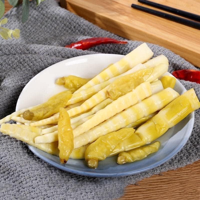 🥗măng trúc muối ớt xanh 120gr🥗 🍺 đồ ăn vặt nội địa trung quốc
