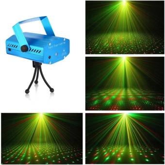 Đèn Chiếu Laser Vũ Trường Cảm Biến Âm Thanh. Đèn Chiếu Sao Trang Trí Mini Laser Stage Lighting. Đèn chiếu Laze mini trang trí sân khấu, vũ trường, quán caffe, nhà hàng