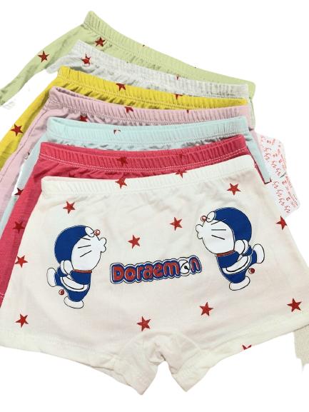 [HCM]Quần chip đùi bé gái bé trai - set 5 cái -  chất cotton lụa loại 1 mềm - mịn cho bé gái từ 06 - 45 kg - quần chip mặc đầm - quần bơi bé trai